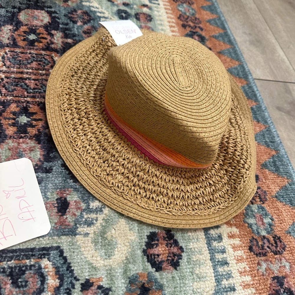 New Sigrid Olsen Boho Straw Summer Hat Sun Hat Foldable Easy Travel Boho - Picture 7 of 8